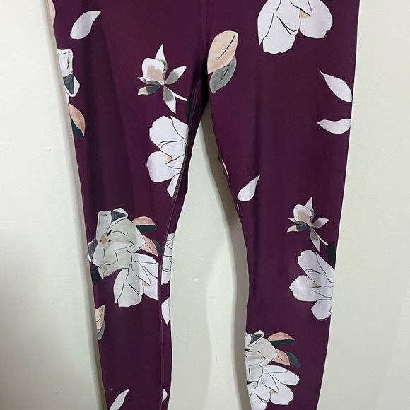 Athleta Floral Leggings - Picture 4 of 9